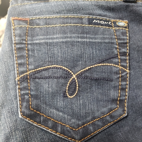 Mavi Jeans NWT Sz 27 Kay Flare Dark Wash - Picture 15 of 16